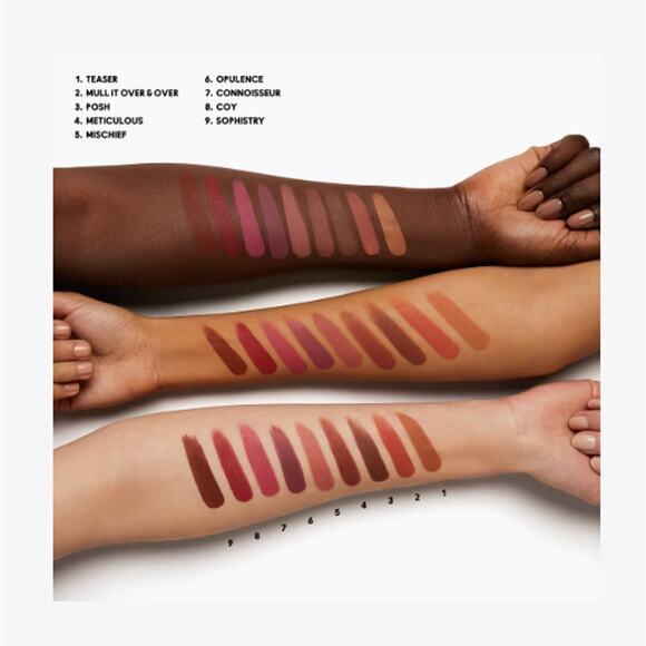 MAC Locked Kiss 24HR Lipstick, GUTSY (RED) / NEW IN BOX .06oz - Picture 2 of 3